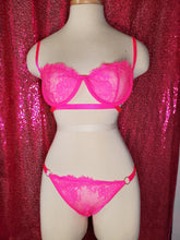 Load image into Gallery viewer, Pink Bra and Panty Set
