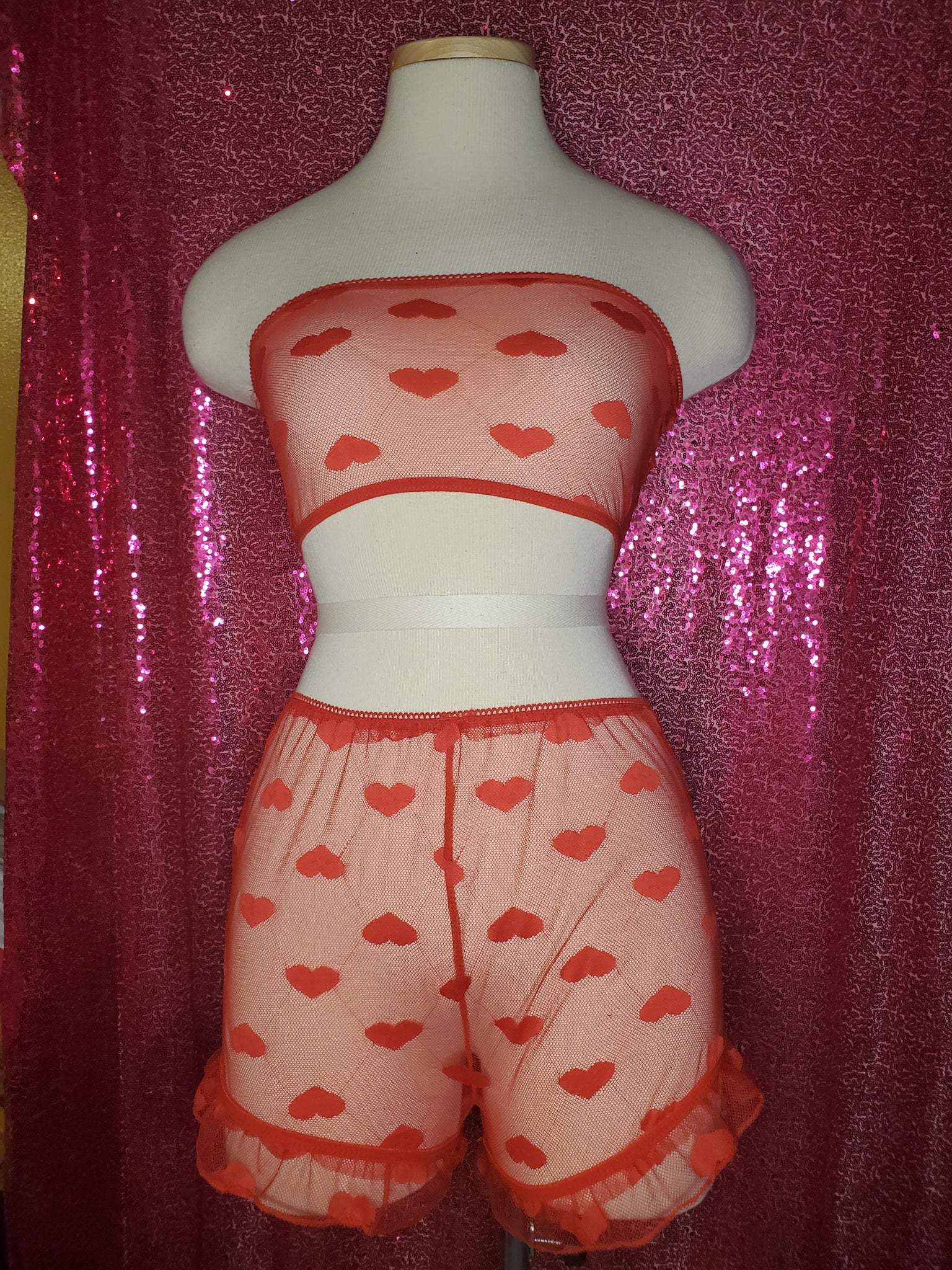 Red Tube Short Set – Blooming Body Boutique